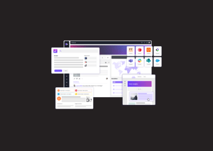 InfoDesk Next-Gen Intelligence Platform UI