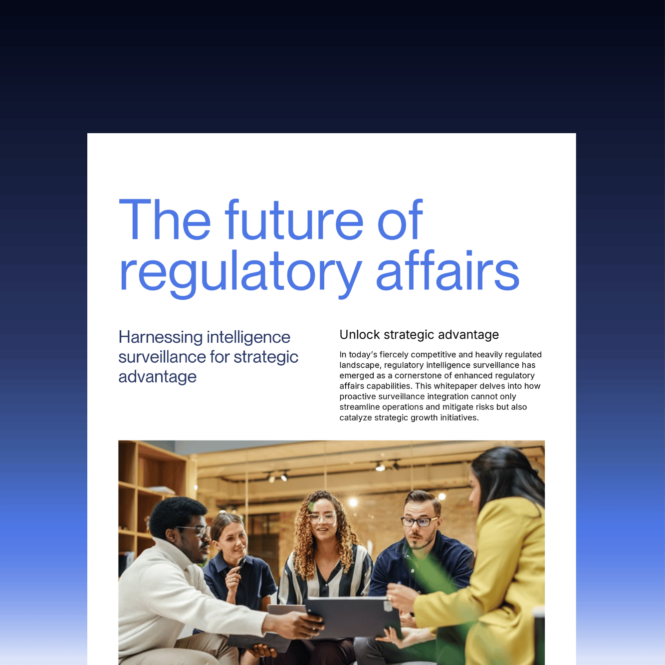 The future of regulatory affairs